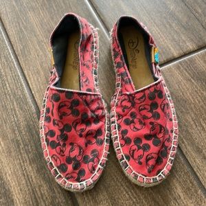 Ubuntu Disney Mickey Mouse Espadrille Flats